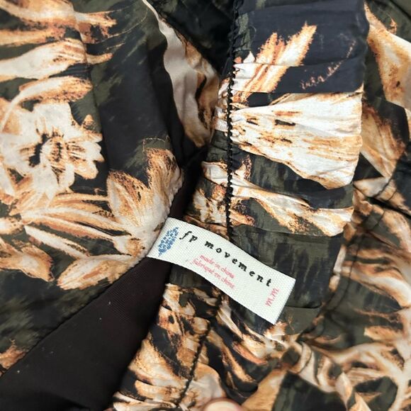 FP Movement The Way Home Tropical Print Athletic Shorts - Picture 5 of 5